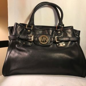 Michael Kors Satchel - Black - Leather